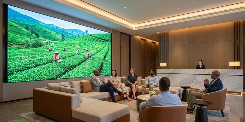 Hotel COB Display Screen Case Study