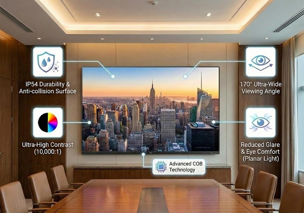 conference room cob led screen features