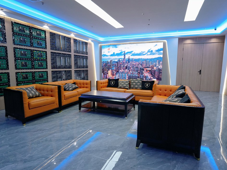 Yitong COB LED Display Screen Showroom Video Wall
