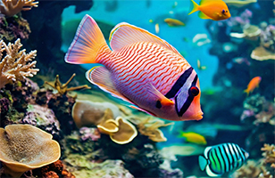 Close-up of COB Flip Chip LED pixels showing high clarity