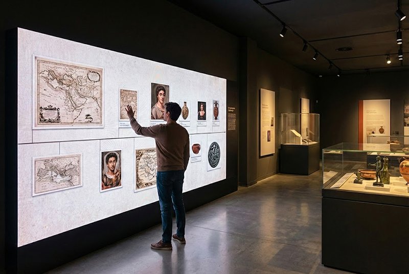 Interactive History Wall