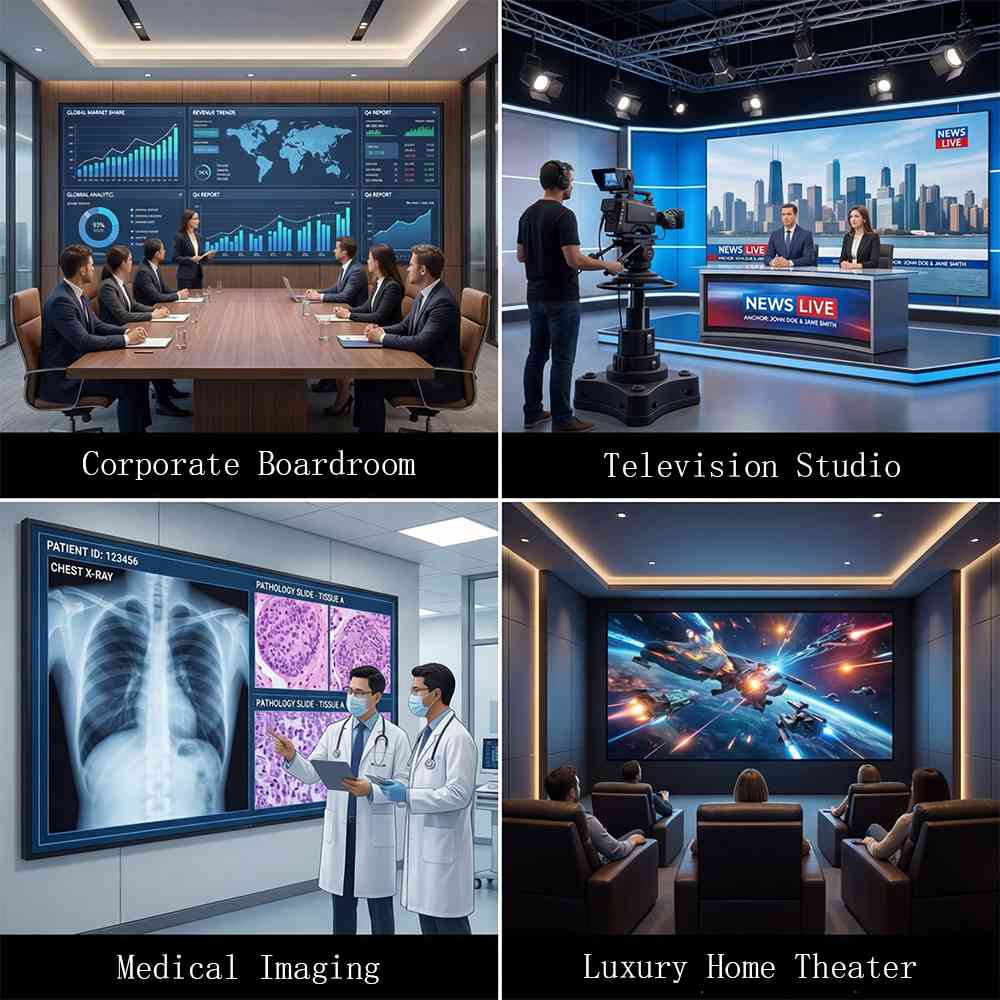 COB Display Application Scenarios