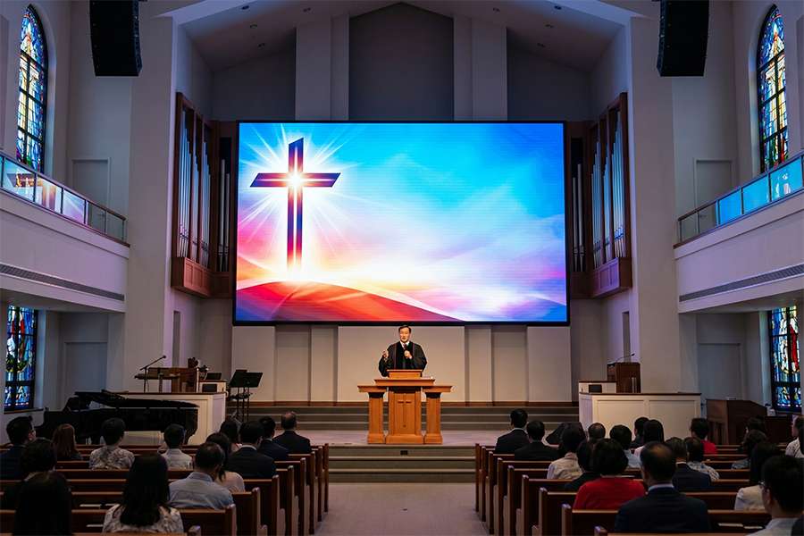 Church LED Screen Solution | Video Wall for Worship Services